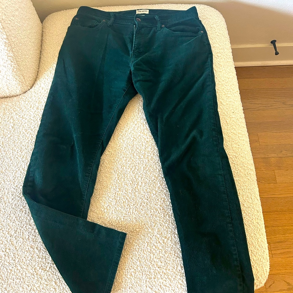 Todd Snyder slim fit corduroy pants